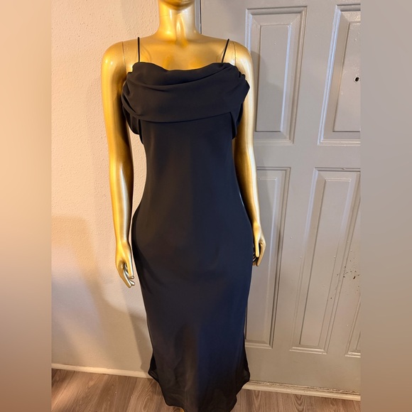 Jessica Strapless Black Dress - Picture 4 of 9